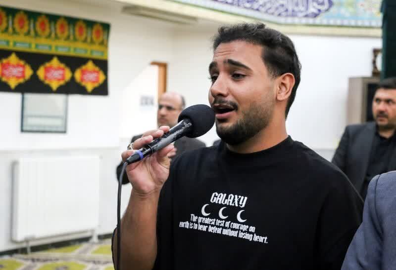 طشت‌گذاری مسجد دانشگاه آزاد اردبیل 