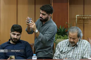 نشست خبری رئیس پلیس راهور تهران بزرگ