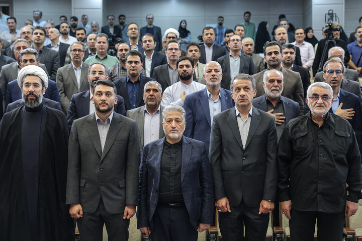 اولین سالگرد دانشمند شهید دکتر محمدمهدی طهرانچی با حضور دکتر بیژن رنجبر رئیس دانشگاه آزاد اسلامی