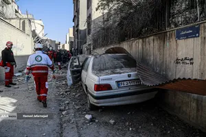 جنایت آمریکایی-صهیونی در خیابان ایران تهران