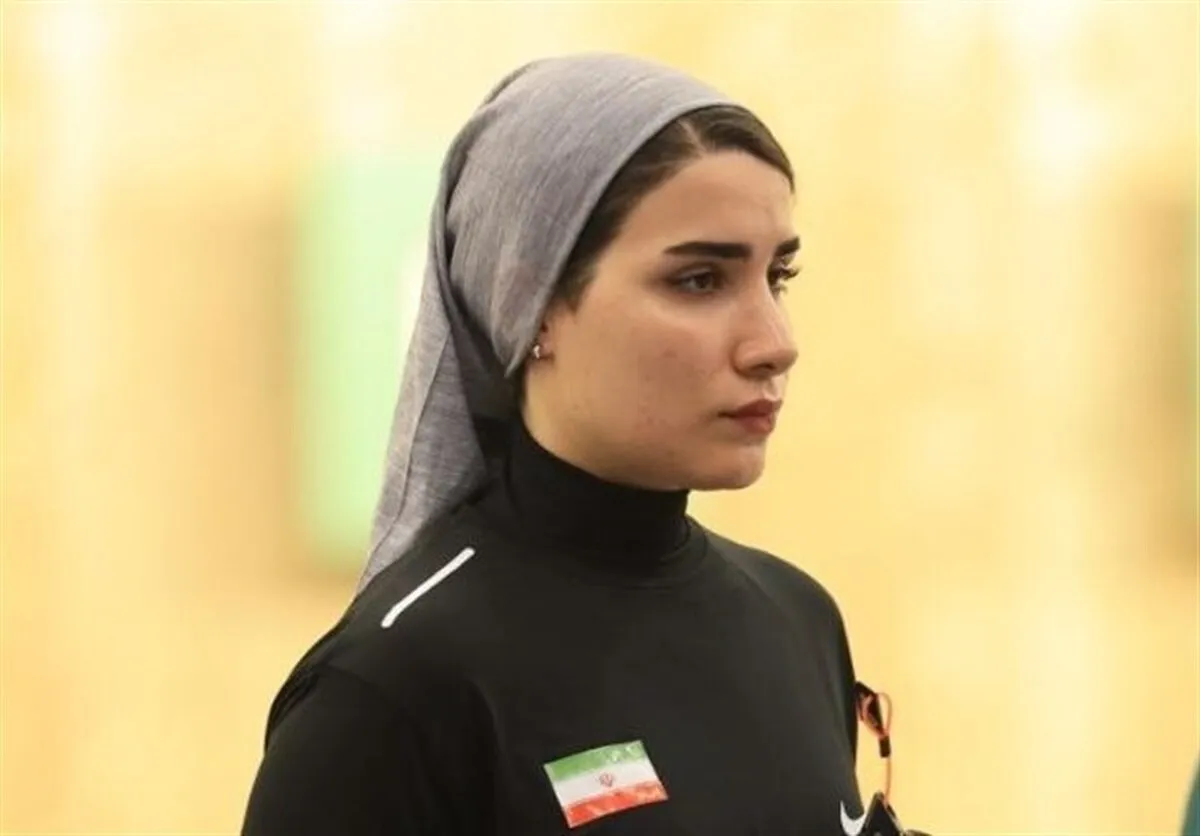 تیراندازی قهرمانی جهان| هانیه رستمیان پنجم شد