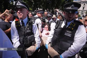 دستگیری 365 نفر از حامیان فلسطین توسط پلیس لندن