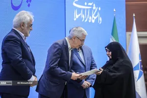 سرلشکر محمد باقری رئیس ستادکل نیروهای مسلح در مراسم چهل و سومین سال روز تاسیس دانشگاه آزاد اسلامی 