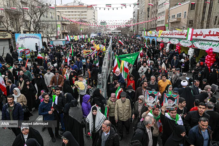 راهپیمایی ۲۲ بهمن تهران - 2
