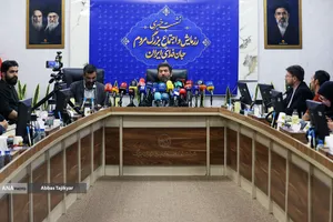 نشست خبری سردار حسن حسن زاده فرمانده سپاه تهران بزرگ