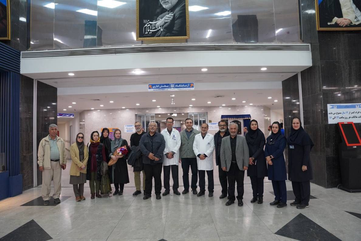 دیدار سینماگران با کادر درمان بیمارستان‌های امام خمینی و شریعتی