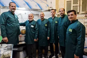 برنامه خادمیاران و یاوران رضوی منطقه دارالمومنین تهران