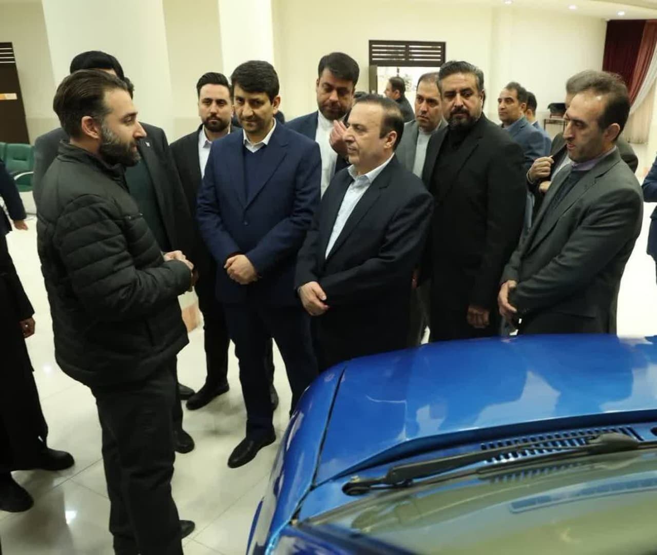 بازدید وزیر ارتباطات از پارک علم و فناوری دانشگاه آزاد قزوین