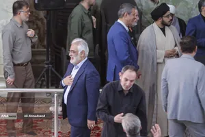 محمدمهدی طهرانچی رییس دانشگاه آزاد اسلامی در مراسم  سی و ششمین سالگرد ارتحال امام خمینی (ره) 