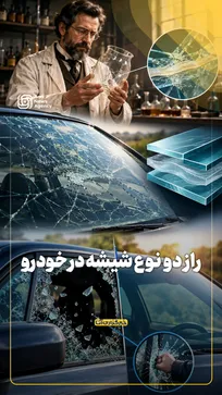 راز دو نوع شیشه در خودرو