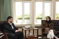 دیدار وزیر ورزش با ناهید کیانی پس از حواشی دست ندادن با نعمت زاده