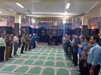 برگزاری مراسم سوگواری اهل بیت (ع) با حضور دانشگاهیان واحد بابل