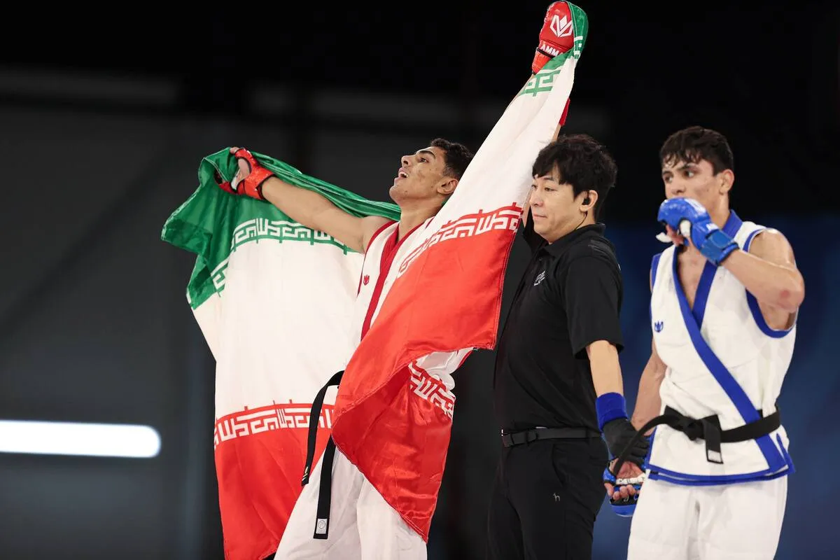 بازی های آسیایی جوانان| کولاک ملی پوشان MMA با دشت سه طلا