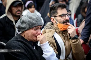 مراسم تشییع پیکر &laquo;رضا رویگری&raquo;