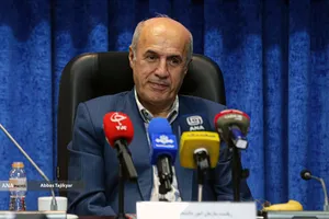 سعید حبیبا رئیس سازمان امور دانشجویان وزارت علوم، تحقیقات و فناوری در مراسم اهدای تبلت&zwnj; ویژه دانشجویان نابینا