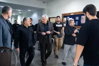 بازدید دکتر رنجبر از روند برگزاری آزمون مصاحبه دکتری