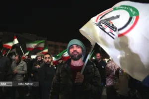 اجتماع مردمی در حمایت از رزمندگان اسلام