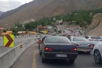 ترافیک سنگین در محور هراز و ورودی‌های تهران/ بارش باران و مه‌گرفتگی در جاده‌های شمالی