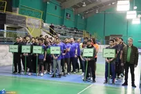 مسابقات بدمینتون دانشجویان پسر دانشگاه آزاد آغاز شد