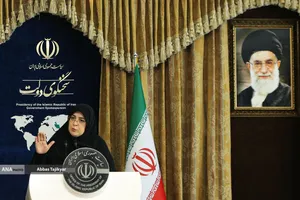 نشست خبری فاطمه مهاجرانی سخنگوی دولت