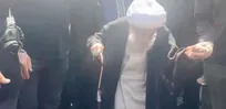 حضور آیت الله جنتی در مراسم تشییع رهبر شهید