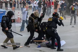 آتش اعتراضات در لس آنجلس