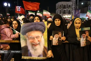 اجتماع مردمی در خونخواهی امام شهید امت - رباط کریم