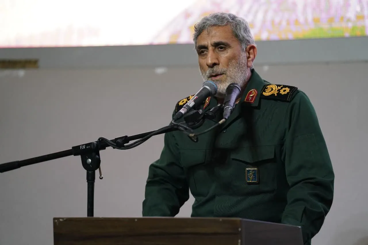 سردار اسماعیل قاآنی
فرمانده نیروی قدس سپاه