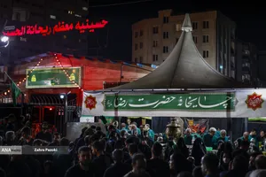 عزاداری دهه اول محرم در هیئت ریحانه الحسین(ع)
