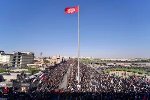 تشییع پیکر مطهر امام شهید در نجف اشرف
