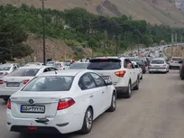 ترافیک سنگین در برخی مقاطع محورهای هراز و فیروزکوه