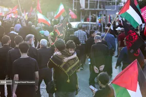 پیاده روی جاماندگان اربعین در ساری