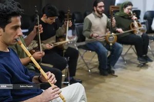 تمرین ارکستر سازهای ایرانی
