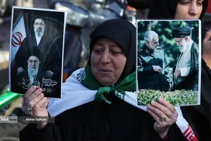 تشییع شهدای &laquo;جنگ رمضان&raquo;