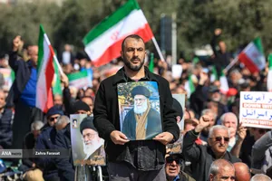 راهپیمایی مردم تهران در محکومیت حملات آمریکایی - صهیونیستی