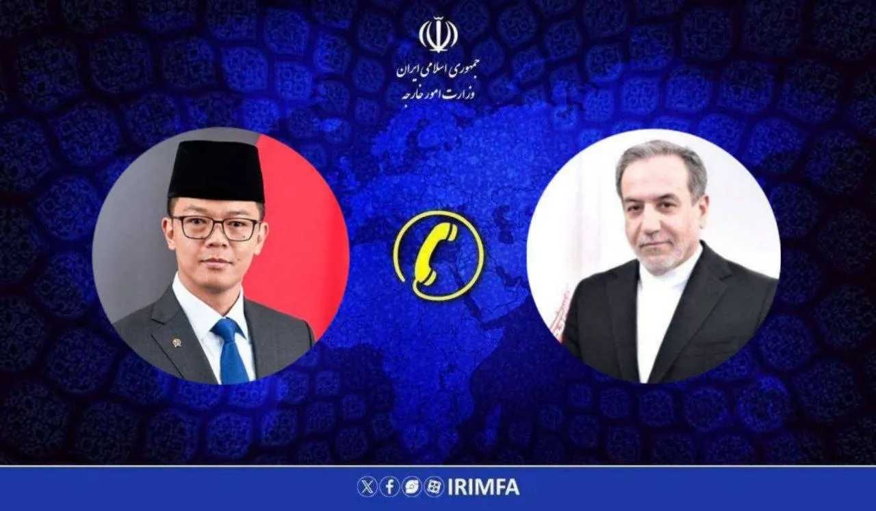 عراقچی و وزیر خارجه اندونزی