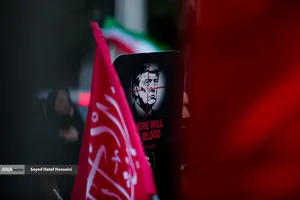 پیاده روی جاماندگان اربعین در ساری