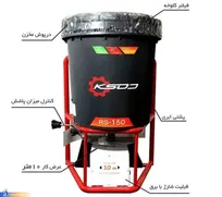 دستگاهی که کودریزی و بذرپاشی را آسان می‌کند