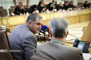 نشست علی نبیان رییس سازمان ملی زمین و مسکن وزارت راه و شهرسازی با اصحاب رسانه