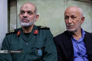 سردار وحید حقانیان در مراسم گرامیداشت ۵۷ شهید اقتدار ارتش