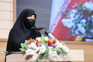 ساره لاریجانی در آیین نکوداشت اعضای هیأت علمی دانشگاه&zwnj;ها