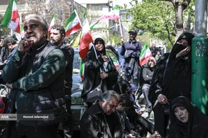 مراسم چهلمین روز شهادت حضرت آیت الله خامنه ای رهبر شهید انقلاب