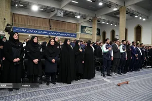 دیدار قهرمانان ورزشی و مدال&zwnj;آوران المپیادهای علمی با رهبر معظم انقلاب