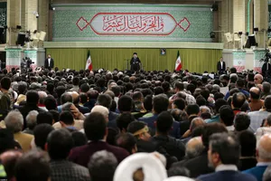 دیدار اقشار مردم با رهبر انقلاب به مناسبت چهل&zwnj;وهفتمین سالگرد پیروزی انقلاب اسلامی