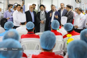 بازدید حجت الاسلام سید عبدالفتاح نواب سرپرست حجاج ایرانی و علیرضا بیات رئیس سازمان حج و زیارت از آشپزخانه ابوسرحد مکه