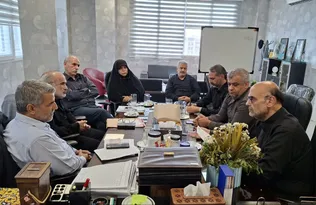 جلسه هماهنگی مراسم تشییع امام شهید در معاونت تربیتی و سما دانشگاه آزاد