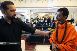 گفتگو با مهمانان خارجی آیین بدرقه آقای شهید ایران، رهبر شهید انقلاب