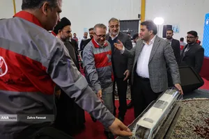 آیین بهره برداری از 2 رام قطار مترو ملی