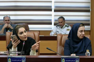 نشست خبری رئیس پلیس راهور تهران بزرگ