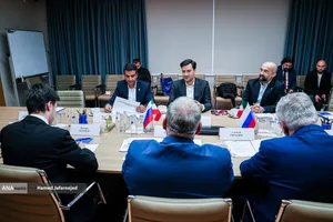 دیدار محمد نظیفی مدیرعامل بورس انرژی ایران با ایگور آرتِمیِف، مدیرعامل بورس بین&zwnj;المللی سن&zwnj;پترزبورگ روسیه